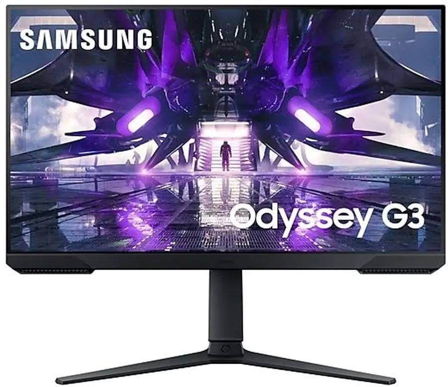 27" Монитор Samsung Odyssey G3 S27AG300NIXCI,  1920x1080,  VA,  144Гц,  1хHDMI,  1хDP,  черный [ls27ag300nixci]